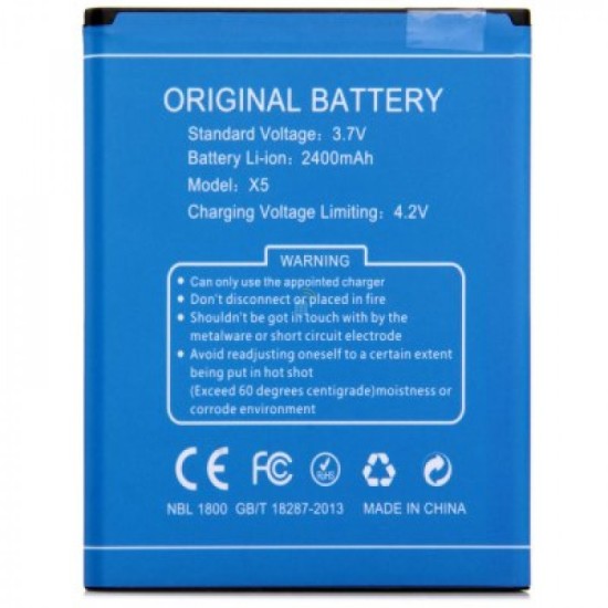 BATERIA DOOGEE X5 2400MAH BULK